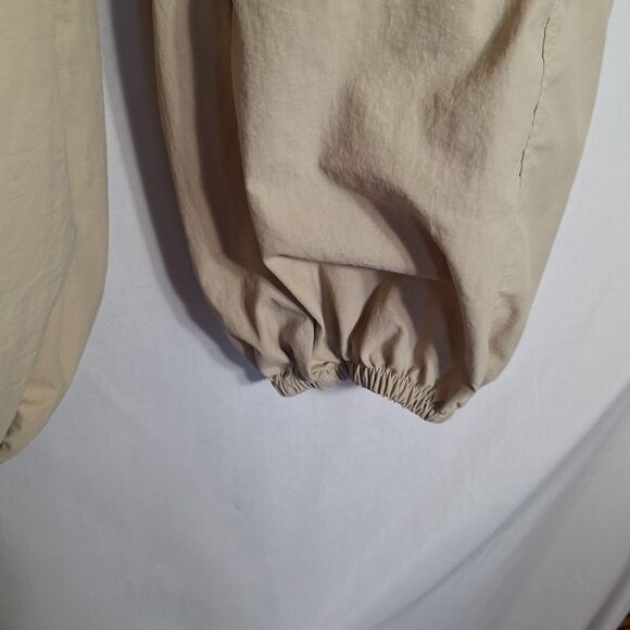 Urban Outfitters Womens Cargo Pants Khaki Parachute Baggy Streetwear Y2K Small P - Picture 5 of 11